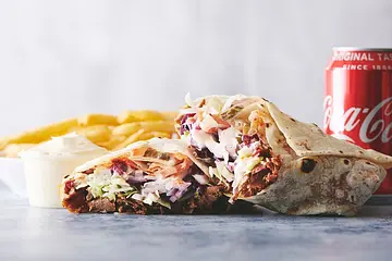 32. Durum döner kebab menu