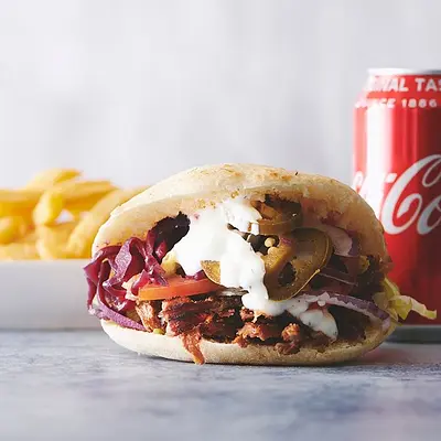 33. Pita döner kebab menu