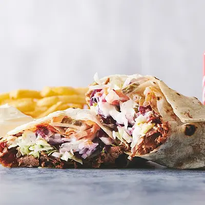 32. Durum döner kebab menu