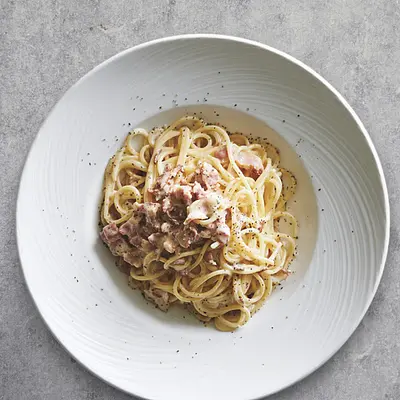 83. Spaghetti Carbonara