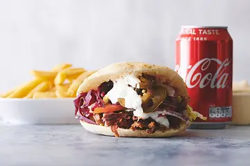 33. Pita döner kebab menu